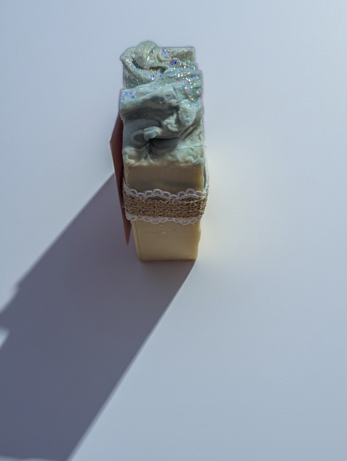 ❄️🌸 Alluring Tranquility – Frost & Snowdrops Cold Process Soap