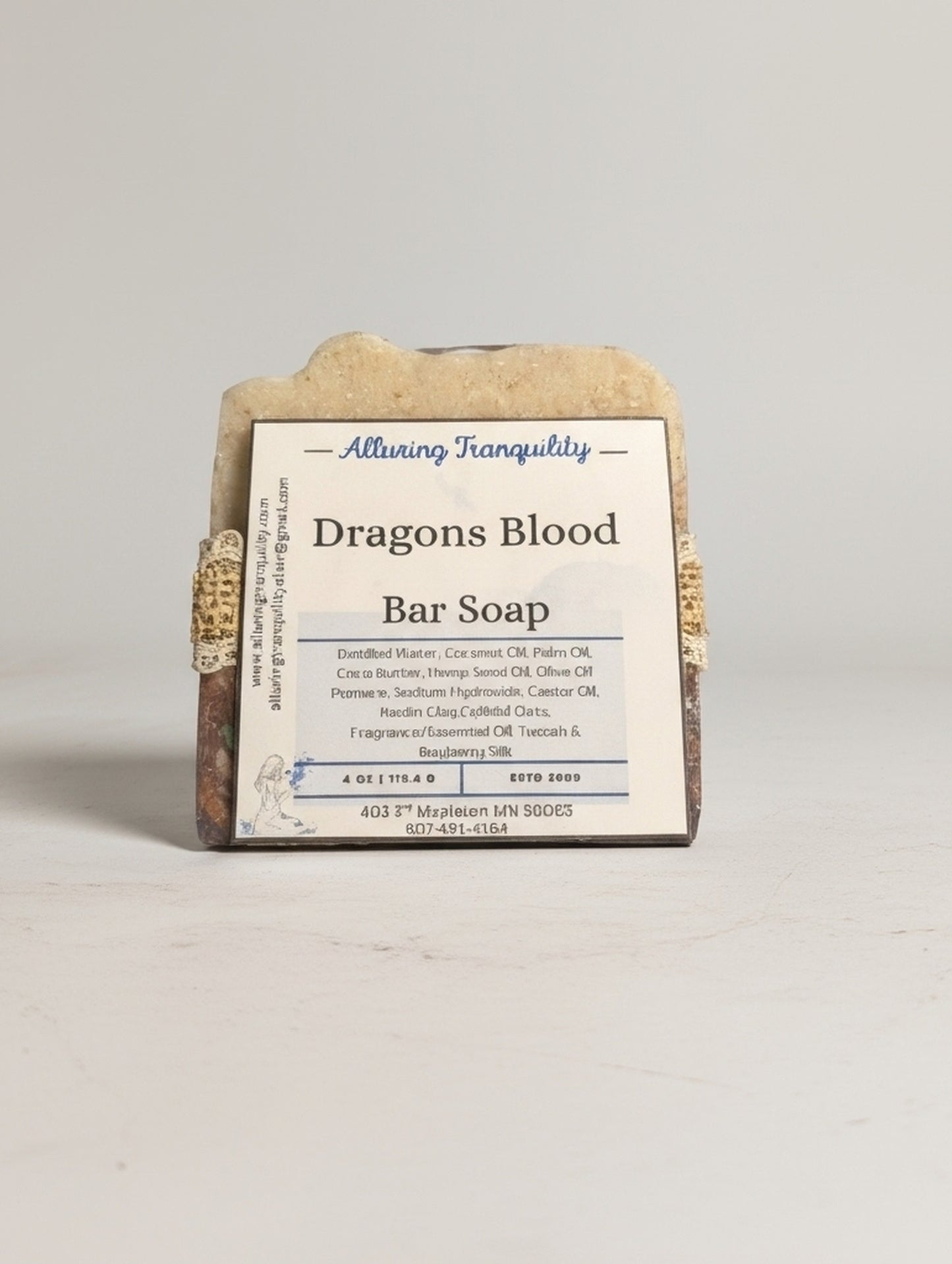 🔥🌿 Alluring Tranquility – Dragon’s Blood Cold Process Soap