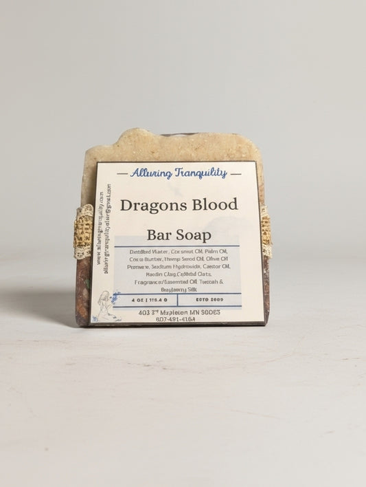 🔥🌿 Alluring Tranquility – Dragon’s Blood Cold Process Soap