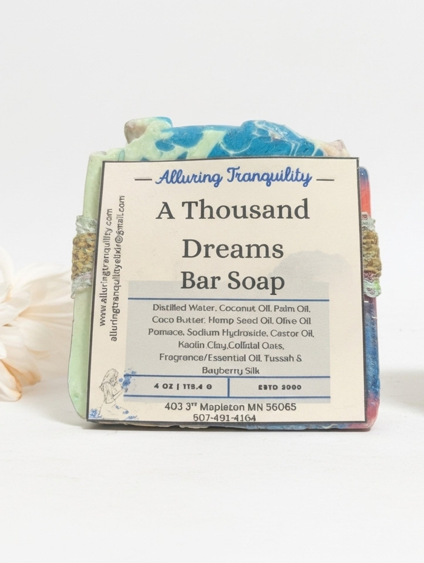 ✨🌙 Alluring Tranquility – A Thousand Dreams Cold Process Soap