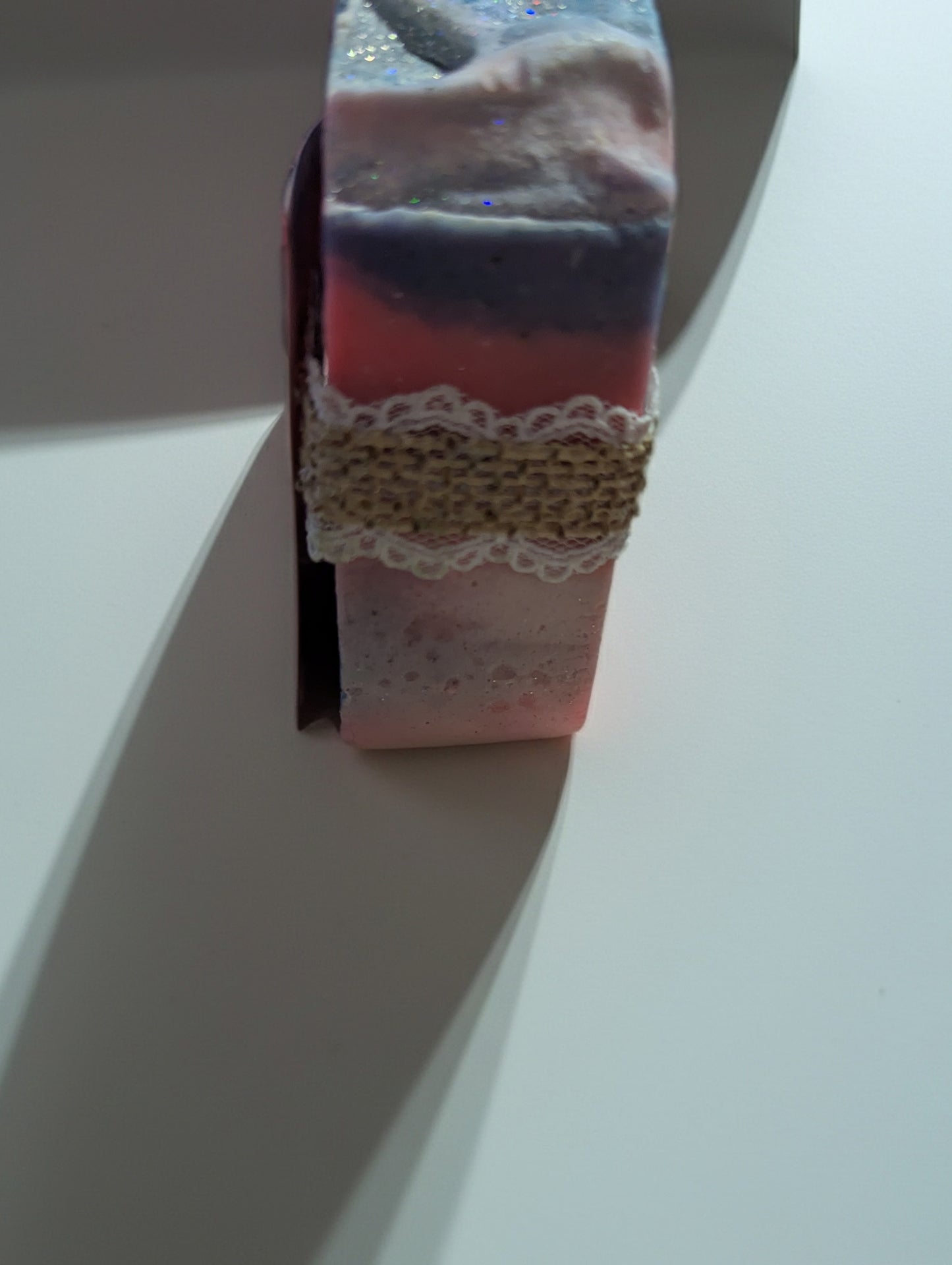 🌙✨ Alluring Tranquility – Moon Dust Cold Process Soap