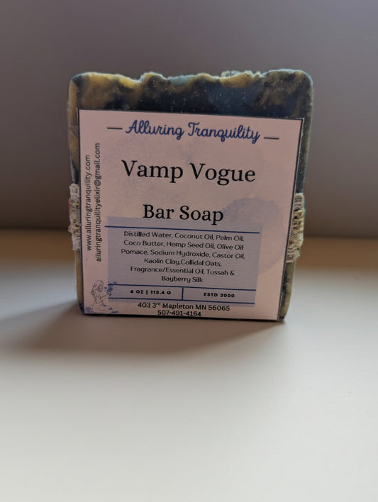 🖤✨ Alluring Tranquility – Vamp Vogue Cold Process Soap