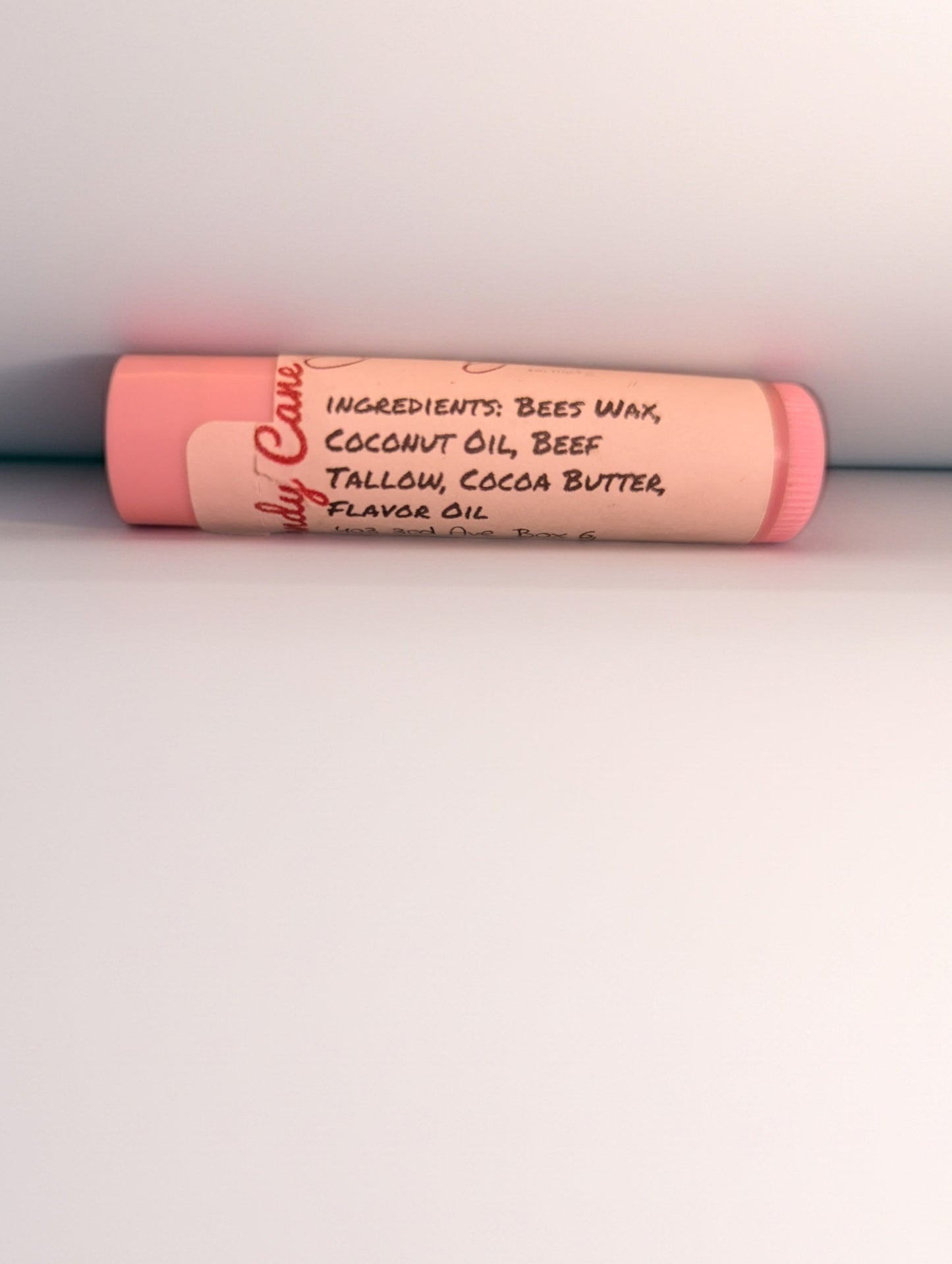 🍬 Alluring Tranquility – Candy Cane Lip Balm