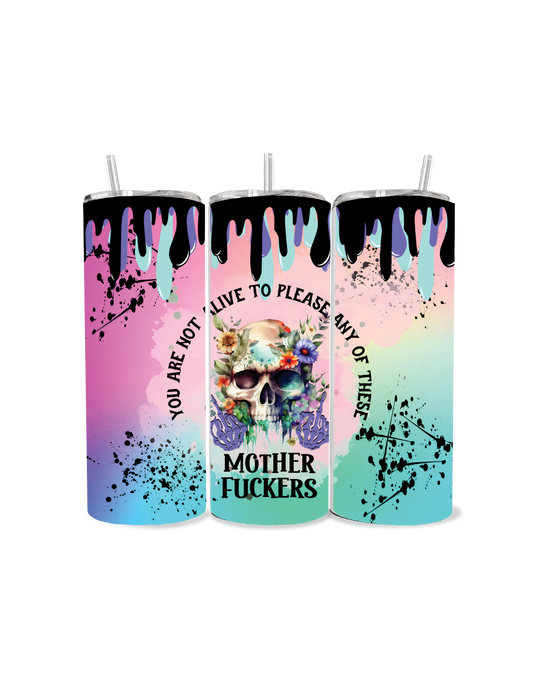 Introducing our 💀🖕 Unapologetic Tumbler! 💐🌈