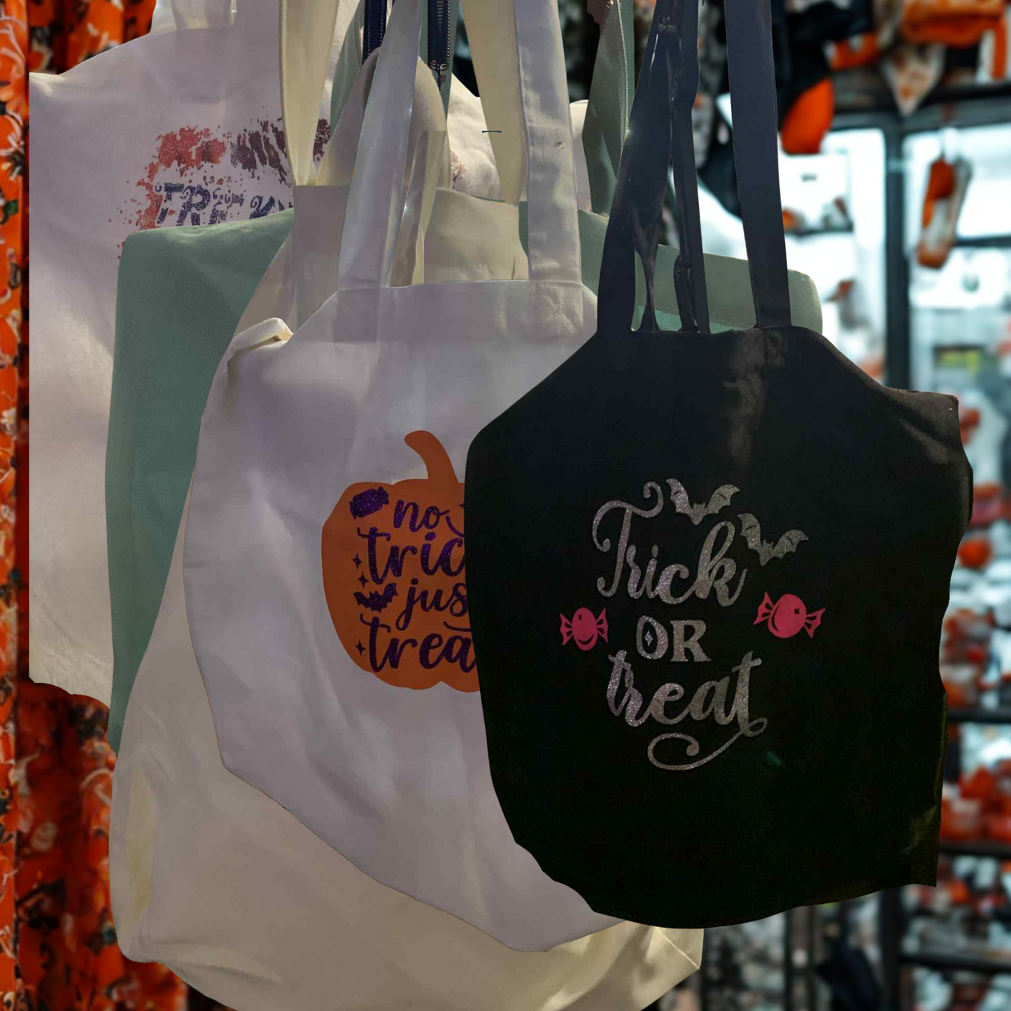 Halloween Trick-or-Treat Tote Bag